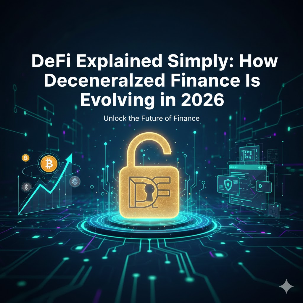 DeFi Explained Simply: How Decentralized Finance Is Evolving in 2026 image