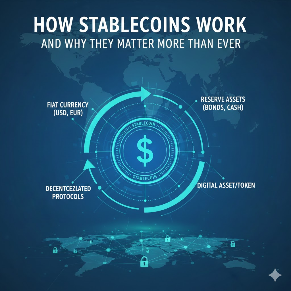 How Stablecoins Work and Why They Matter More Than Ever image