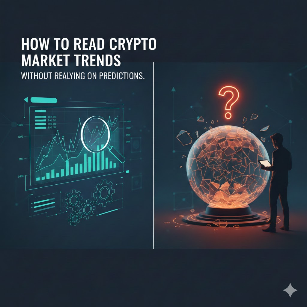 How to Read Crypto Market Trends Without Relying on Predictions image