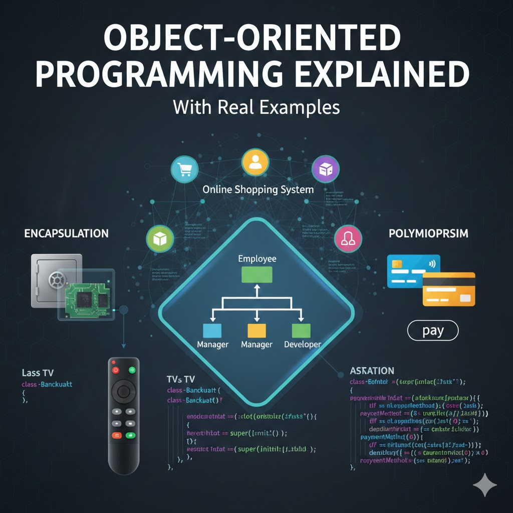 Object-Oriented Programming Explained With Real Examples image