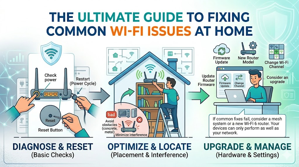 The Ultimate Guide to Fixing Common Wi-Fi Issues at Home