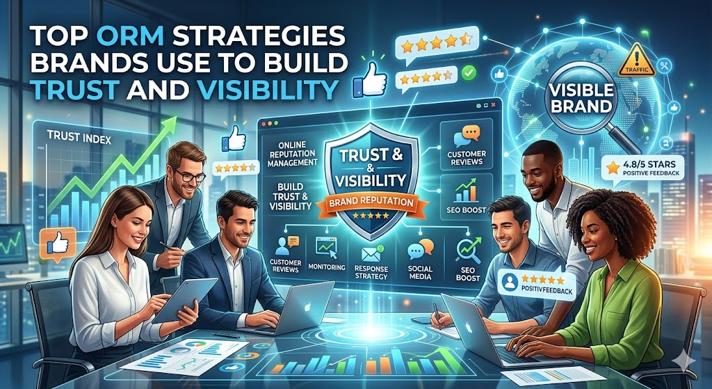 Top ORM Strategies Brands Use to Build Trust and Visibility