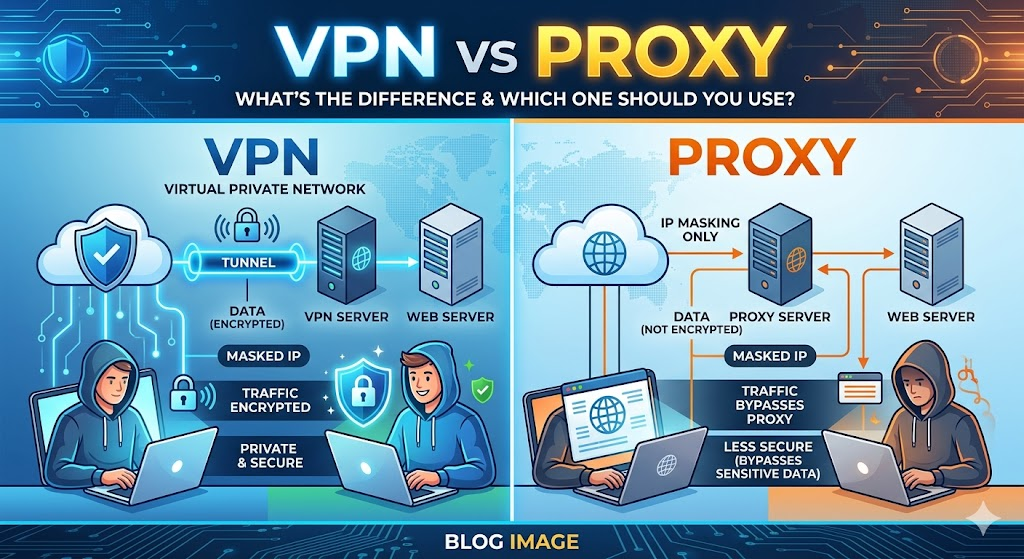 VPN vs Proxy: What’s the Difference and Which One Should You Use?