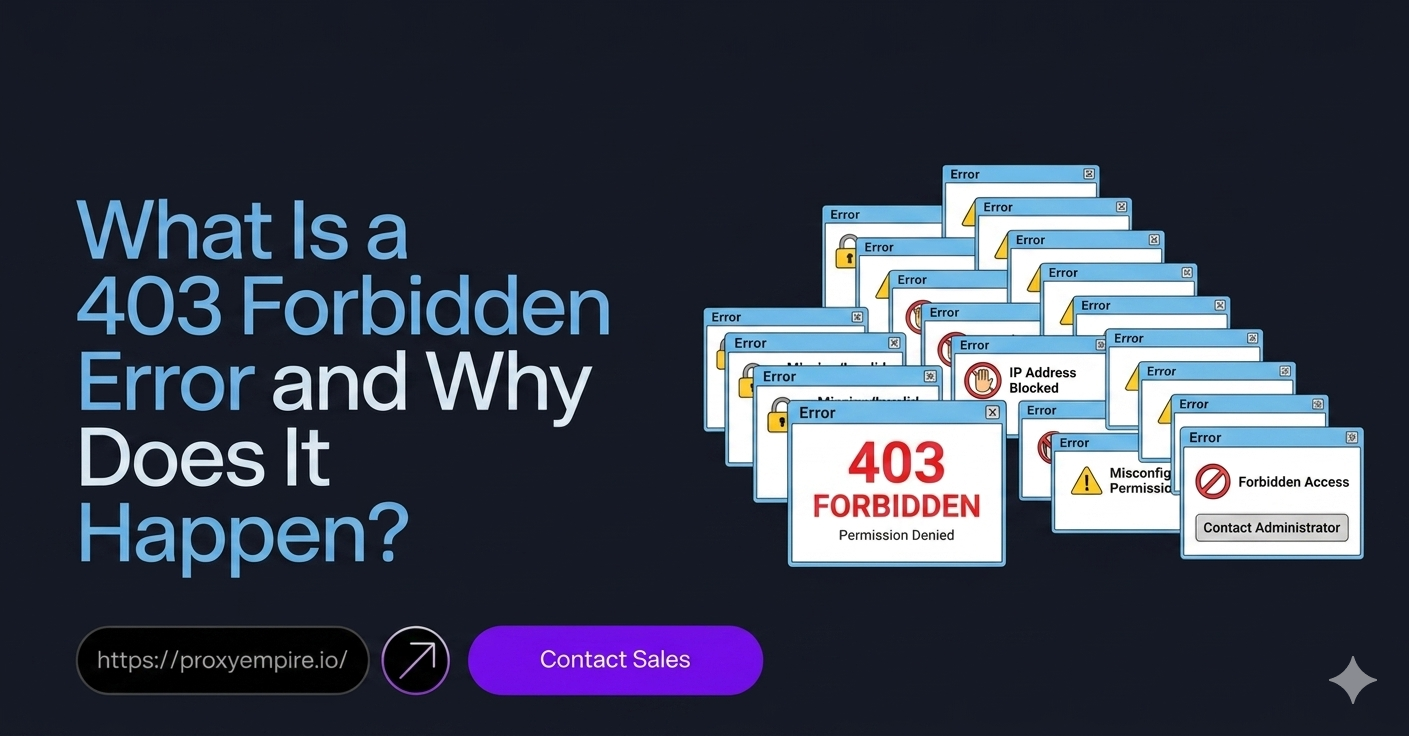 What is a 403 Forbidden Error