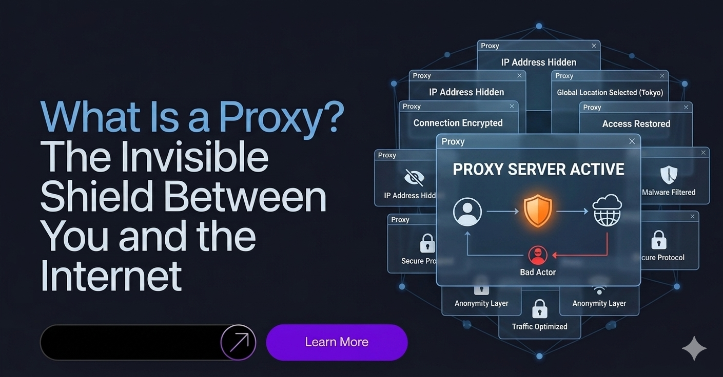 what is a proxy the invisible shield between you and the internet